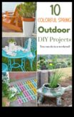 10 proiecte de decor în aer liber de primăvară DIY